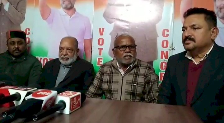 अविश्वास के बाद समर्थन  भाजपा का सियासी ड्रामा : कांग्रेस , बिन्दल पर साधा निशाना