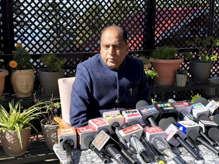 इंजेक्शन न मिलने से जान गवाने वाले देवराज के परिवार की मदद करे सरकार : जयराम ठाकुर
