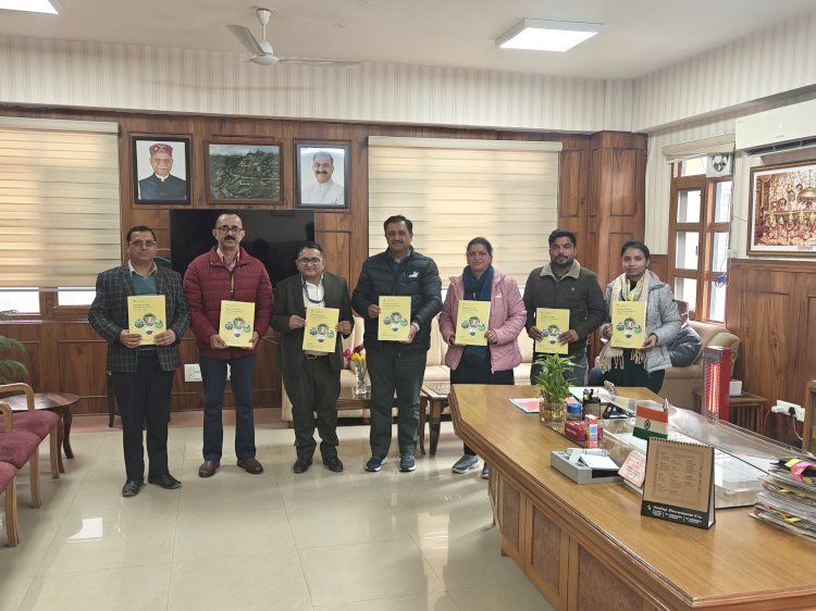 सोलन ज़िला के लिए नाबार्ड की 7742.87 करोड़ रुपये की संभाव्यता युक्त ऋण योजना का विमोचन
