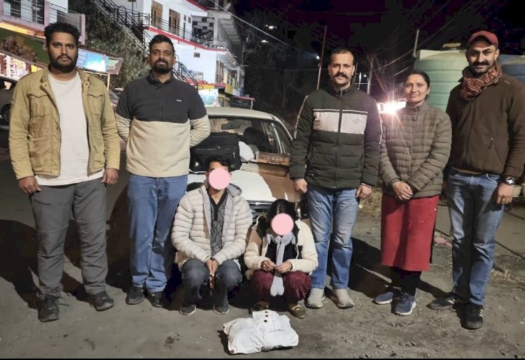 राजगढ़ में पकड़ा 10.6 ग्राम चिट्टा,महिला समेत आरोपी हिरासत में