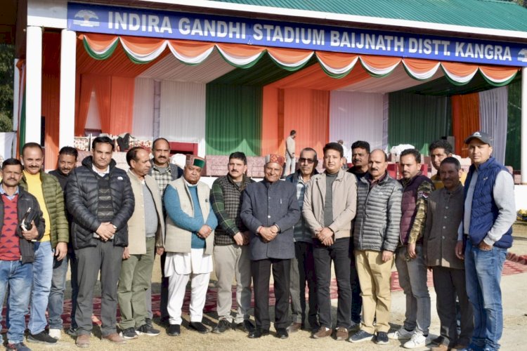 राज्य स्तरीय पूर्ण राज्यत्व दिवस के लिए बैजनाथ तैयार, किशोरी ने लिया व्यवस्थाओं का जायजा