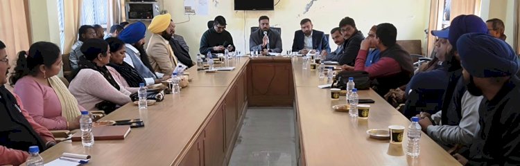 होली मैड़ी मेले के सफल संचालन को लेकर उपायुक्त ने की बैठक