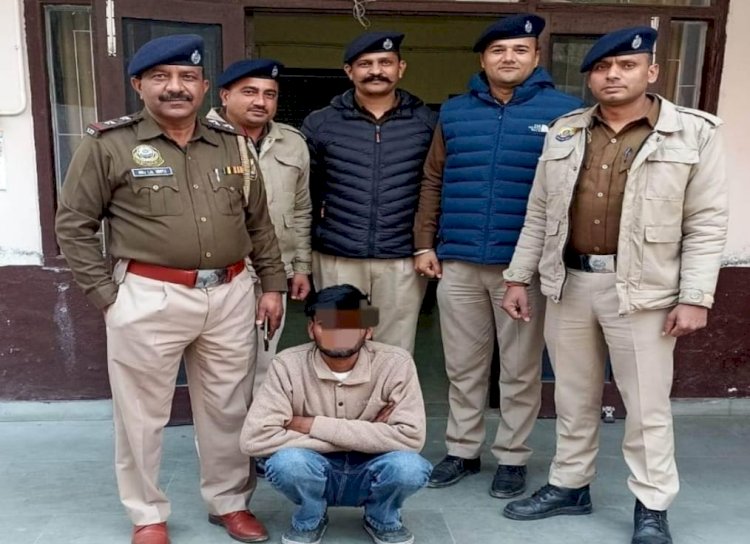 नाहन में सर्किट हाउस के नजदीक पुलिस ने हरियाणा के तस्कर से पकड़ा 8.33 ग्राम चिट्टा, आरोपी धरा