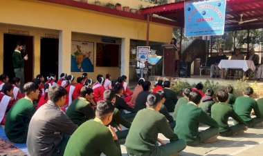 राजकीय वरिष्ठ माध्यमिक पाठशाला जाबल का बाग में कार्यशाला का आयोजन