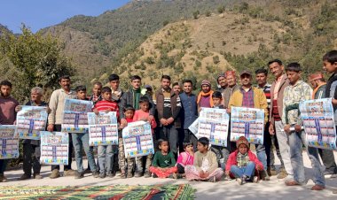 भीम आर्मी भारत एकता मिशन यात्रा पहुंची शिलाई, बहुजन समाज को करंगे जागरुक...