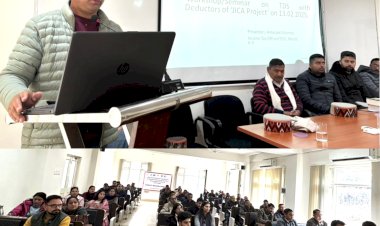 उप वन परिक्षेत्र अधिकारियों व लेखाकारों को पढ़ाया आयकर अधिनियम का पाठ