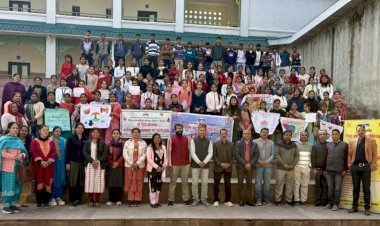 खुंडियां कॉलेज में ‘वो दिन’ योजना के अंतर्गत किया छात्राओं को जागरूक