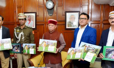 राज्यपाल ने दो वर्ष का कार्यकाल पूरा होने पर कॉफी टेबल बुक का विमोचन किया