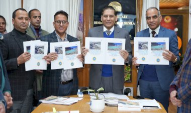 मुख्य सचिव ने ग्लेशियर झीलों के बैथीमीटरी सर्वे पर आधारित रिपोर्ट जारी की