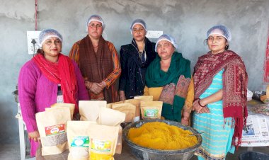 स्वयं सहायता समूहों से जुड़कर महिलाएं बन रही आर्थिक रूप से मजबूत