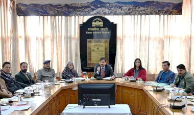 सूखे जैसी स्थिति से निपटने के लिए सभी विभाग रहें तैयार - अनुपम कश्यप