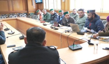 जिला स्तरीय पर्यावरण संरक्षण योजना की समीक्षा बैठक आयोजित