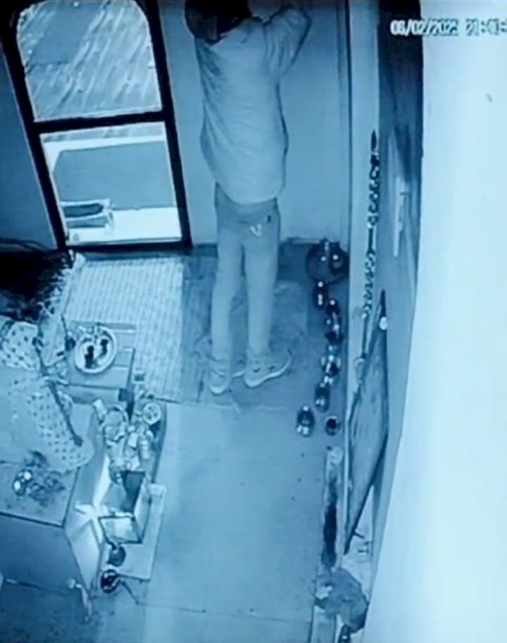 सुजानपुर के मंदिरों में सेंधमारी करने वाला सीसीटीवी में हुआ कैद, पुलिस ने की कार्रवाई