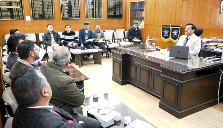 आर्थिक जनगणना 2025-26 का कार्य अप्रैल माह से होगा शुरू - उपायुक्त
