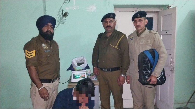 पांवटा में 1.614 किलो ग्राम चरस पकड़ी, पुलिस ने धरा आरोपी
