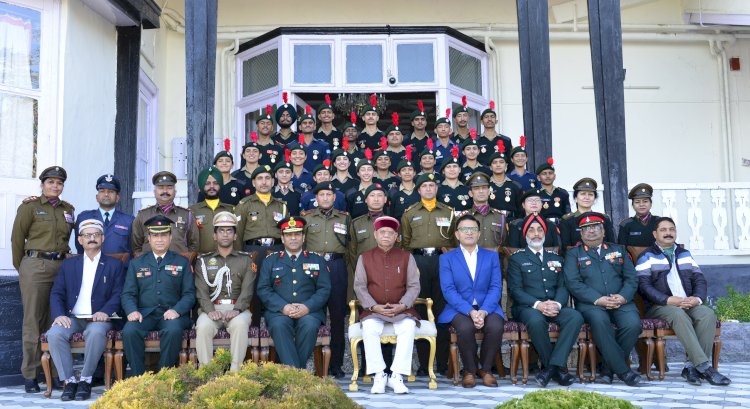 राज्यपाल ने गणतंत्र दिवस शिविर में भाग लेने वाले एनसीसी कैडेट्स की सराहना की