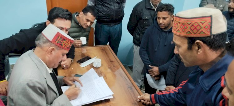 ग्राम पंचायत लगदेवी व उहल के पंचायत घर में हुआ विधायक आपके द्वार कार्यक्रम, विधायक कै रणजीत सिंह ने सुनी जनसमस्याए