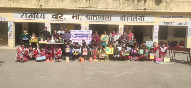वरिष्ठ माध्यमिक विद्यालय बोहलियों में राष्ट्रीय आविष्कार अभियान में विभिन्न गतिविधियों का आयोजन