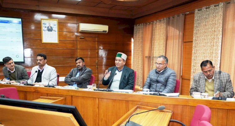 बागवानी मंत्री ने एचपी शिवा परियोजना की प्रगति की समीक्षा की