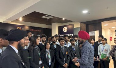 हिमालयन इंस्टीट्यूट के बीसीए छात्रों ने पंचकुला का औद्योगिक दौरा किया