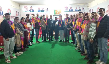 सुजानपुर भाजपा के दोनों मंडलों की कार्यकारिणी घोषित,   मंडल अध्यक्ष विक्रम राणा और जसवंत ठाकुर बोले पार्टी के लिए समय देने वालों को मिला कार्यकारिणी में स्थान