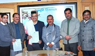 भारत की पहली एकीकृत एपीआई, ग्रीन हाइड्रोजन और इथेनॉल सुविधा के लिए प्रदेश सरकार ने एमओसी किया हस्ताक्षरित