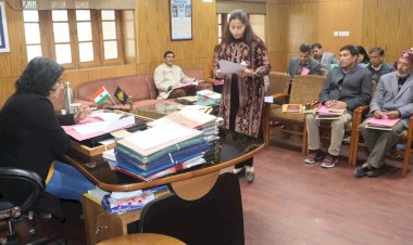 प्राकृतिक कृषि को लेकर  जिला स्तरीय  समिति की बैठक आयोजित