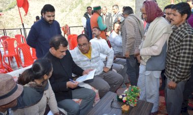 अर्की विधानसभा क्षेत्र में ग्राम पंचायत सारमा से ‘विधायक आपके द्वार’ कार्यक्रम का शुभारम्भ