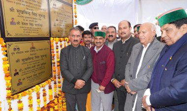 मुख्यमंत्री ने शाहपुर में 30.9 करोड़ रुपये की विकास परियोजनाओं की आधारशिला रखीं