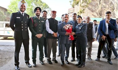 मुख्यमंत्री ने सुजानपुर सैनिक स्कूल में नए हॉस्टल के लिए 3 करोड़ रुपये देने की घोषणा की