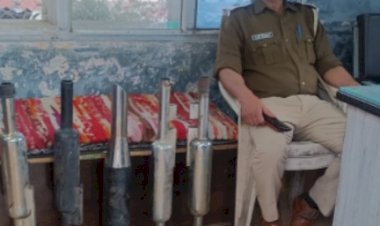 ध्वनि प्रदूषण फैला रहे बाईकर्स पर कसा शिंकजा, 5  साइलेंसर जब्त किए,1 हूटर हटाय