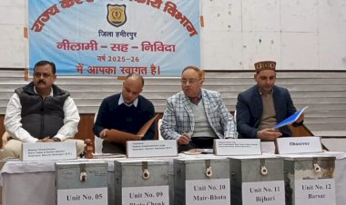 जिला हमीरपुर में आबकारी ईकाइयों का आबंटन