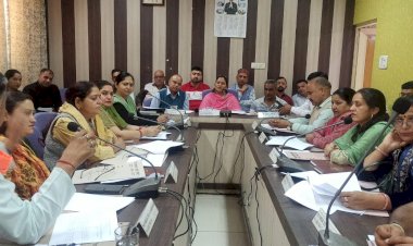 जिला परिषद की बैठक में कई मुद्दों पर हुई व्यापक चर्चा