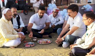 उपायुक्त ने प्रधानमंत्री कृषि सिंचाई योजना के तहत 50 लाख की 10 परियोजनाओं के किए लोकार्पण