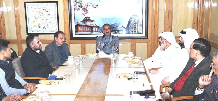यूएई ने हिमाचल प्रदेश में पर्यटन और हरित ऊर्जा क्षेत्र में निवेश में रुचि दिखाई