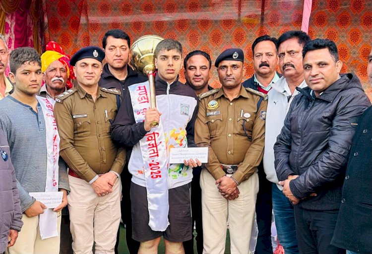 भारत केसरी का खिताब नरेंद्र खन्ना के नाम रहा... सुंदरनगर के शौर्य वीर यादव ने जीता मण्डी कुमार का खिताब