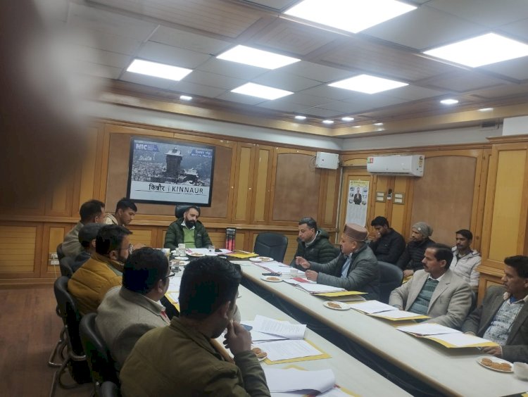 जिला कार्यक्रम कार्यबल की बैठक आयोजित