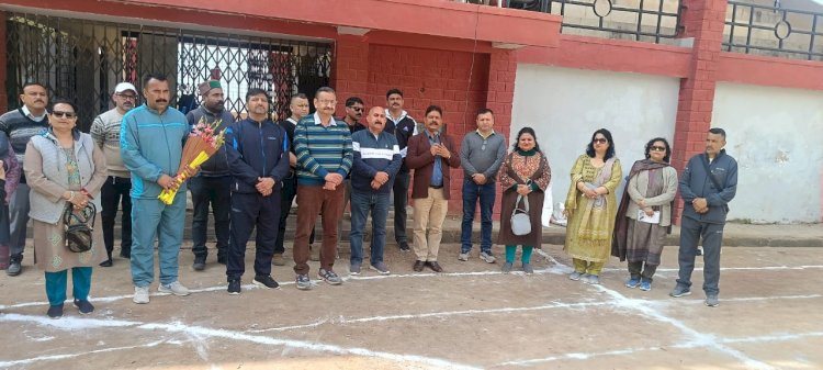 खेलकूद प्रतियोगिताएं बालकों के सर्वांगीण विकास के लिए अत्यंत आवश्यक : राजीव ठाकुर