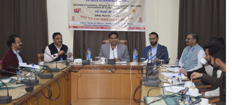 एंड एड्स और टीबी मुक्त अभियान में सक्रिय भूमिका निभाएं अधिकारी: डीसी