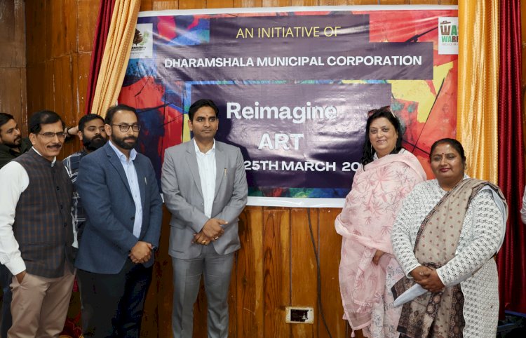 देश भर के कलाकार धर्मशाला की दीवारों पर बिखेरेंगे कला के जादू, रिइमेजिन धर्मशाला, दि आर्ट कैंपेन का डीसी ने किया शुभारंभ