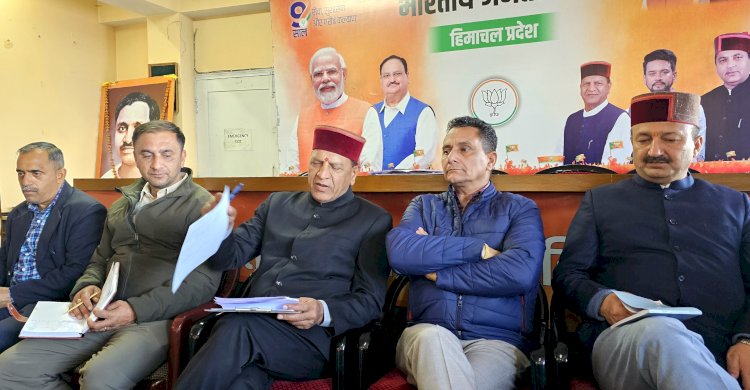 माफिया राज के विरुद्ध विशाल प्रदर्शन को लेकर भाजपा कार्यकर्ताओं में अद्भुत जोश : बिंदल