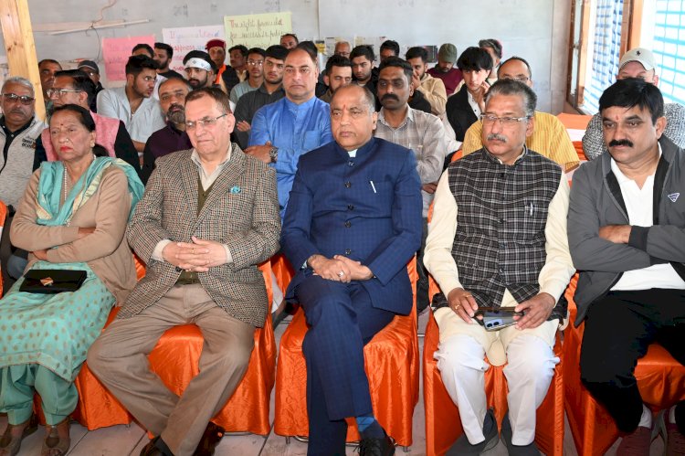 भारत की संस्कृति का बोलबाला पूरे विश्व में : जयराम