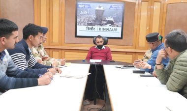 04 अप्रैल को किन्नौर जिला के रामलीला मैदान रिकांग पिओ में आयोजित की जाएगी आपदा बचाव मेगा मॉक ड्रिल