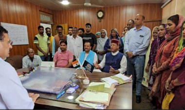 विक्रम बाग़ पंचायत का मंडेरवा पुल नही लगी दो साल में एक ईंट, बरसात में बह गया था,बिन्दल ने साधा निशाना.