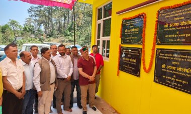 विधायक अजय सोलंकी  ने  99.5 लाख के विकास कार्यों  का शिलान्यास एवं उद्घाटन किया