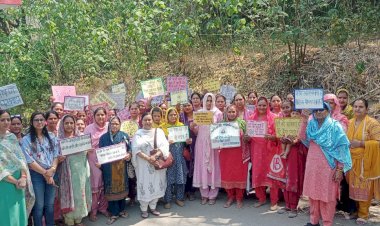 सुजानपुर और बमसन में भी जागरुकता रैलियों के साथ पोषण पखवाड़े का शुभारंभ