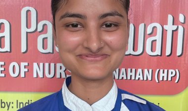 पद्मावती कॉलेज की संस्कृति ने बी एससी नर्सिंग के नतीजों प्रदेश में झटका चौथा स्थान...