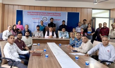 धर्मशाला और नगरोटा में आपदा प्रबंधन को लेकर उपमंडल स्तरीय बैठक का आयोजन