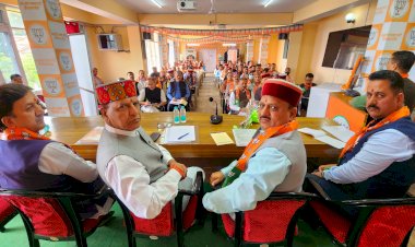 अंबेडकर विचारों को समर्पित भाजपा का सामाजिक न्याय अभियान : राजीव बिंदल