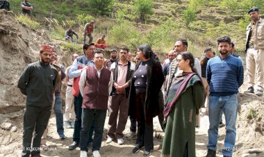 उपायुक्त ने किया मंगलौर पुल का निरीक्षण, जल्द बहाली के लिए दिए निर्देश